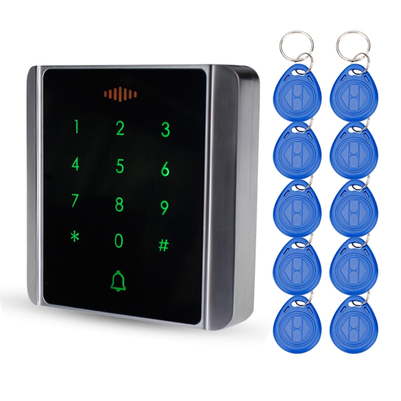 RFID standalone access control touch waterproof keypad electronic door lock keyless cabinet lock for security door lock system