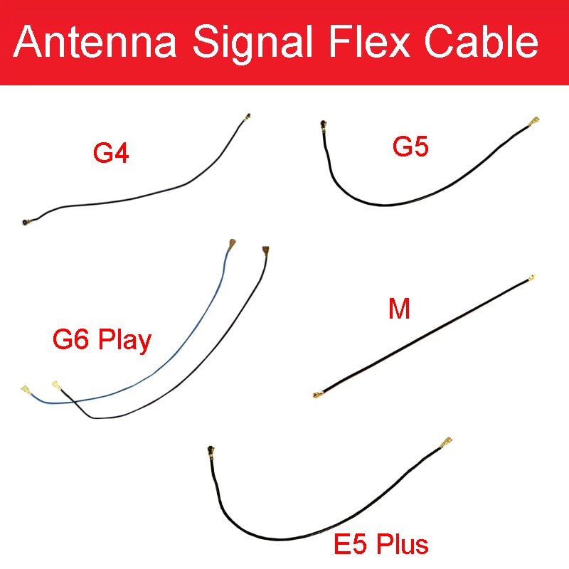 Antenne Signal biegen Kabel Für Motorola Moto M XT1662/G4 XT1622/G5 XT1671 XT1676/G6 Spielen/e5 Plus XT1924 Wifi Signal biegen Band