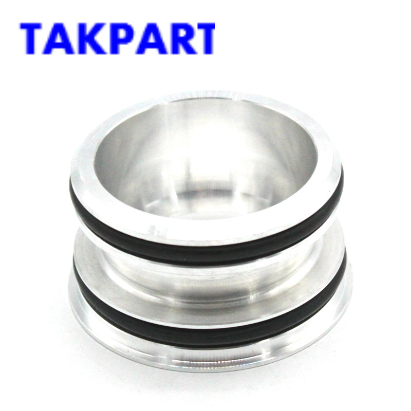 TAKPART Thermostat Intake Socket with Seals Genuine for Porsche Cayenne 94810610103