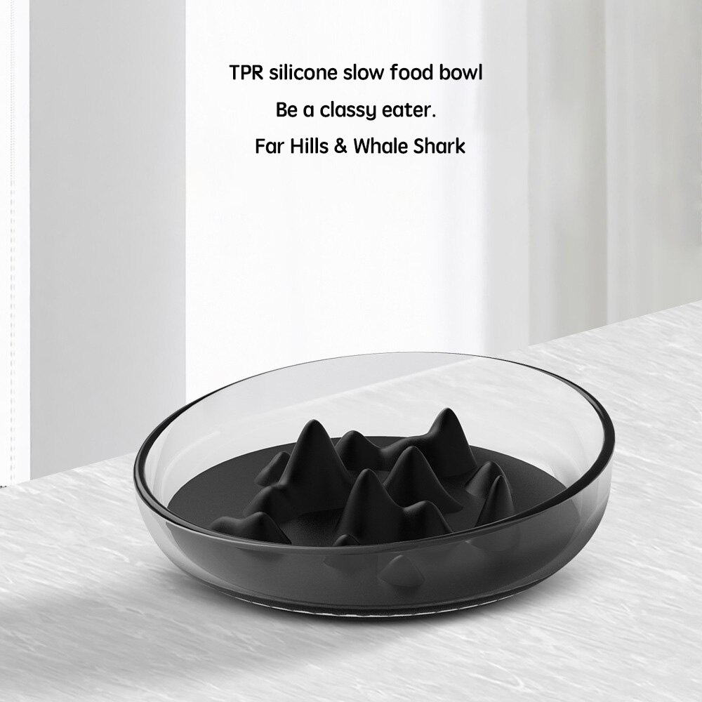 Picture of Portable Pet Dog Feeding Food Bowls Puppy Slow Dow... – Grandado