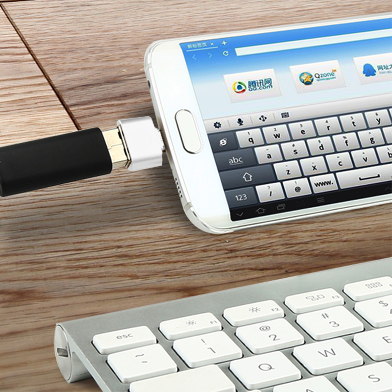 Daten Tragbare OTG Konverter Mikro USB Stecker Auf USB 2,0 Weibliche Adapter für Android Telefon Digital Kameras für PDAs USB Blitz Disk