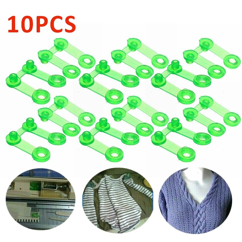 10 stk/ sæt grøn plastik snap clip hulkort til brother strikkemaskine  kh891 kh892 kh893 kh894 kh868 kh860