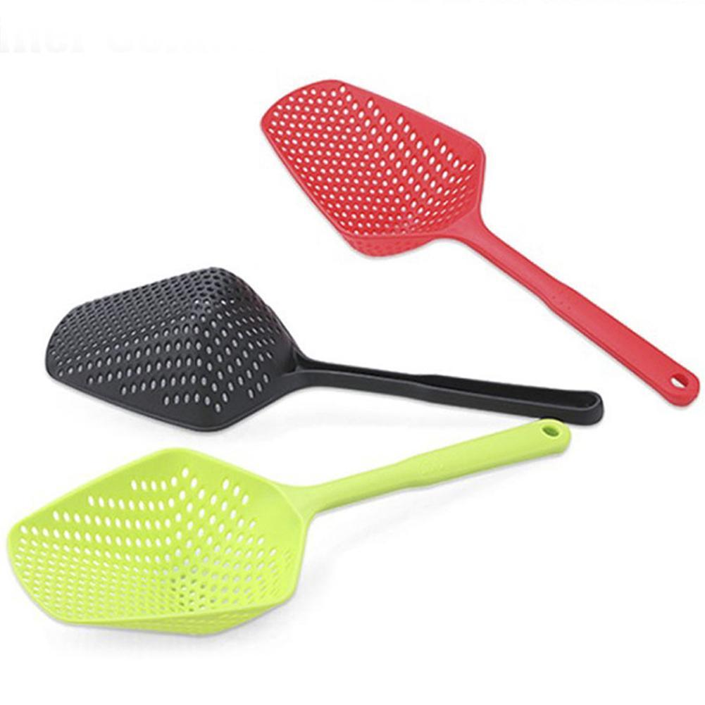 Home Tools 1Pc Kitchen Large Scoop Colander Pasta Heat Resistant Strainer Plastic Ice Cream Scoop