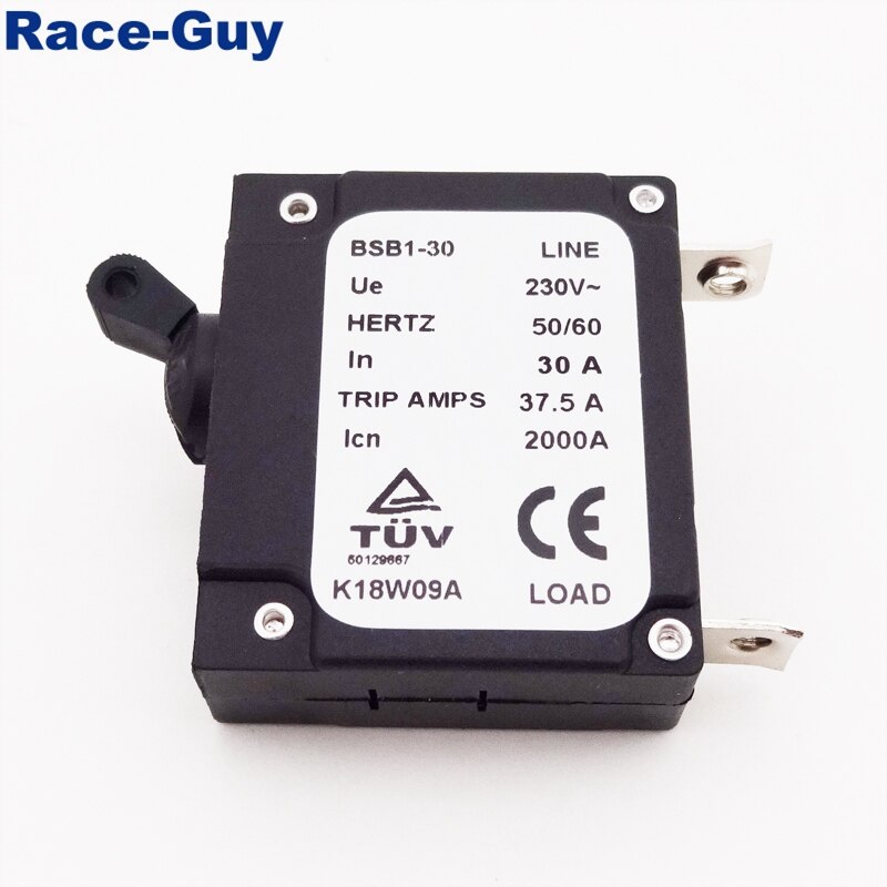 BSB1-30 In Generator Circuit Breaker 37.5A Trip Amps 2000A 50-60 Hertz 30A 230V