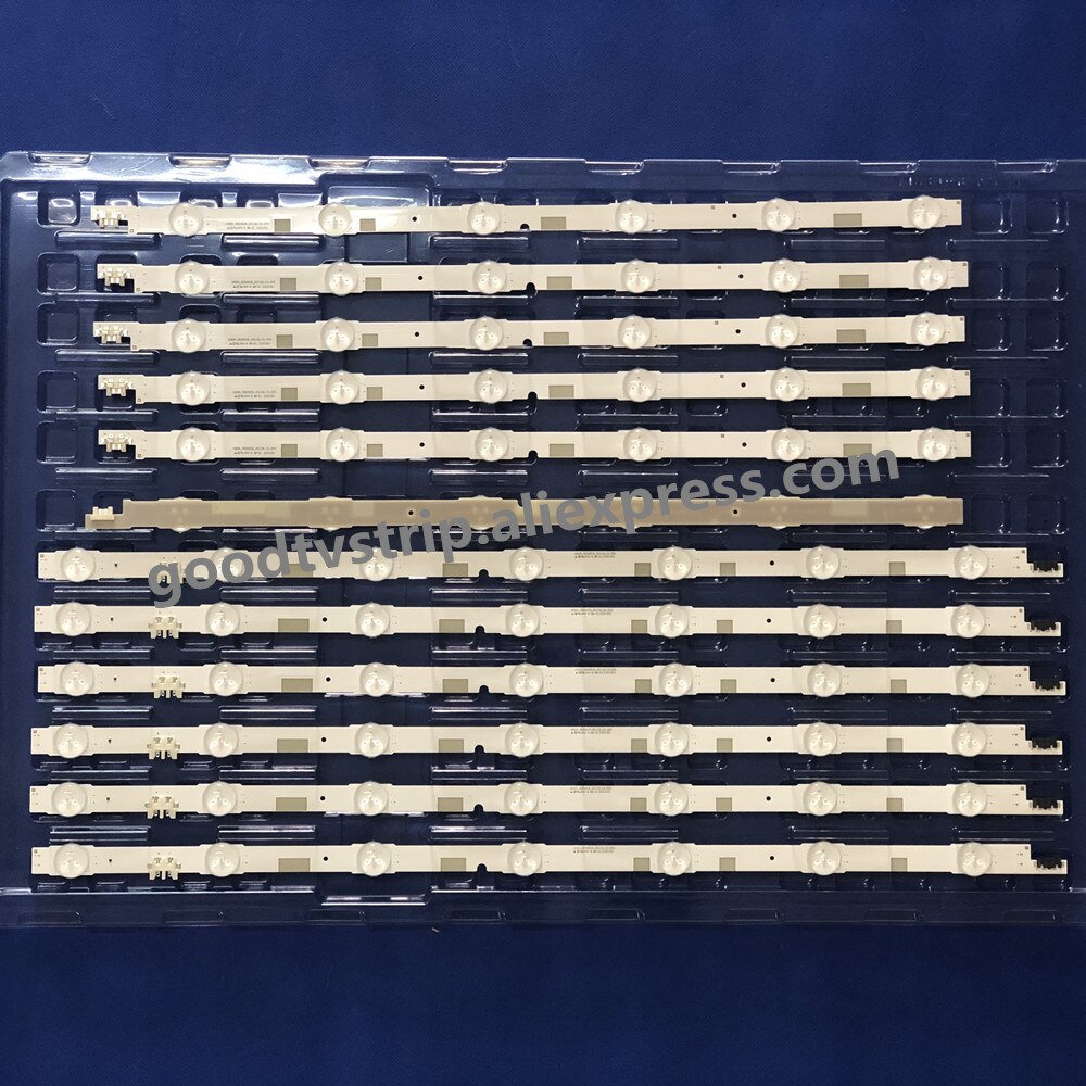 16 PCS LED de retroiluminación para Samsung UE50JU6800 UE50JU6850 UE50JU6800K UA50JS7200 UE50JU6870 UN50JS7200 UA50JS7200 UE50JS7200