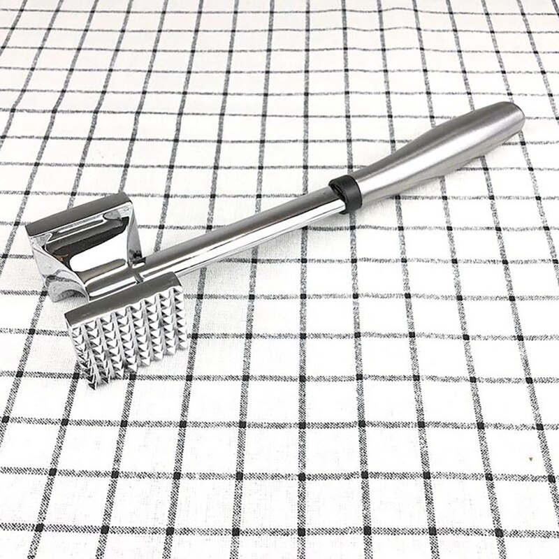 Meat Tenderizer Aluminum Alloy Meat Hammer Kitchen Meat Mallet Non-SLIP Grip Meat Tenderizer Hammer Meat Tenderizer Tool