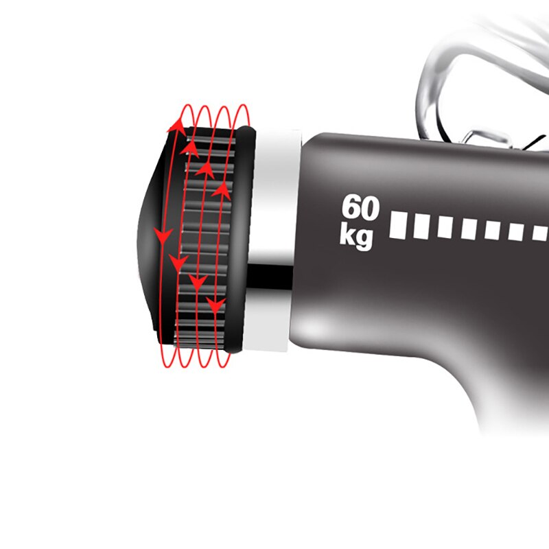 5-60Kg regulowany ciężki chwytak siłownia trening nadgarstka zwiększ siłę ćwiczący robić odzyskiwania mięśni kulka robić ściskania trener