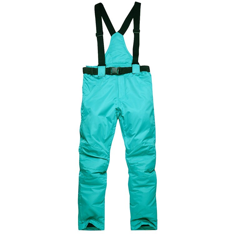 Winter Dikke Warme Skibroek Mannen Vrouwen Liefhebbers Winddicht Waterdichte Jarretelbroek Sneeuw Snowboard Broek Plus Size: XL / Paars
