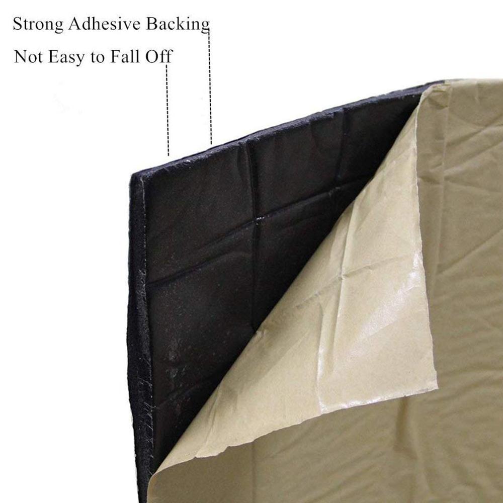 Auto Truck Firewall Warmte Deadener Geluidsisolatie Mat Wol Auto Warmte Geluid Thermische Proofing Pad Voor Auto/Dak