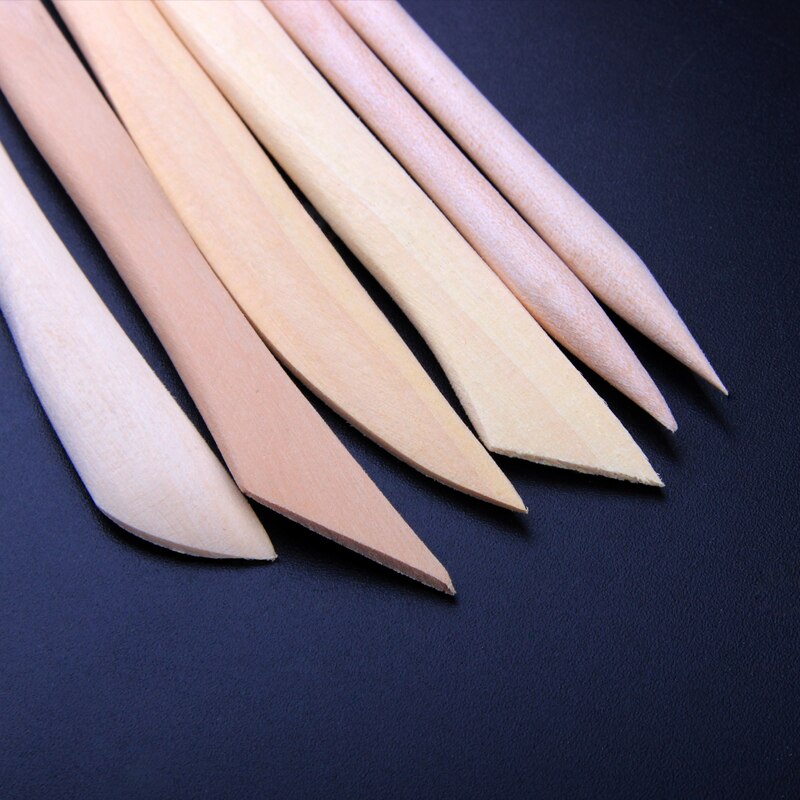 14Pcs Wooden Metal Pottery Clay Tools With Case Molding Sculpture Sculpting Clay Tool Kit