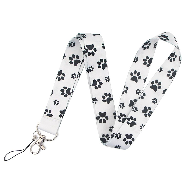 ZF1898 1 stücke Obst Avocado Pfirsich Zitrone Ananas Pflanze Kaktus Katze Footprint Hund Pfote DIY Lanyard Neck Strap Für USB abzeichen Halter: 14