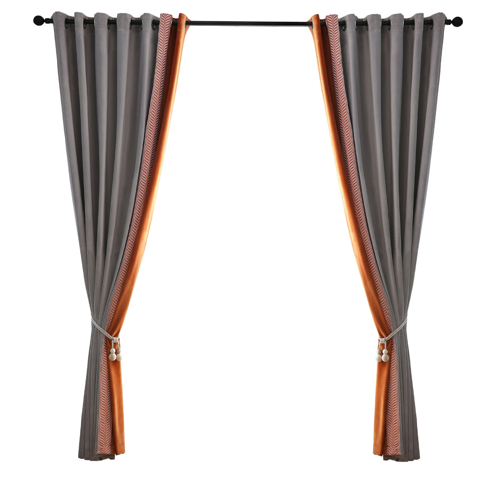 Rideaux de velours modernes pour les rideaux de fenêtre de salon de chambre à coucher rideau d'épaississement d'ombrage complet dans le luxe de cuisine