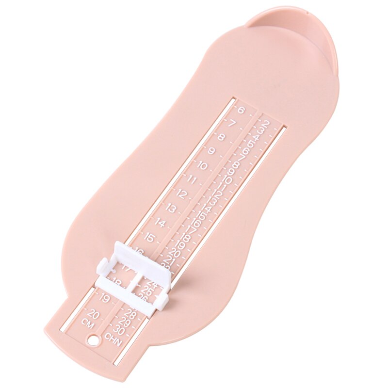 Regla de PIE de bebé de varios colores, dispositivo de medición de longitud, calculadora de zapatos para niños, accesorios de zapatos para bebés, calibrador, herramientas AXP001: 4