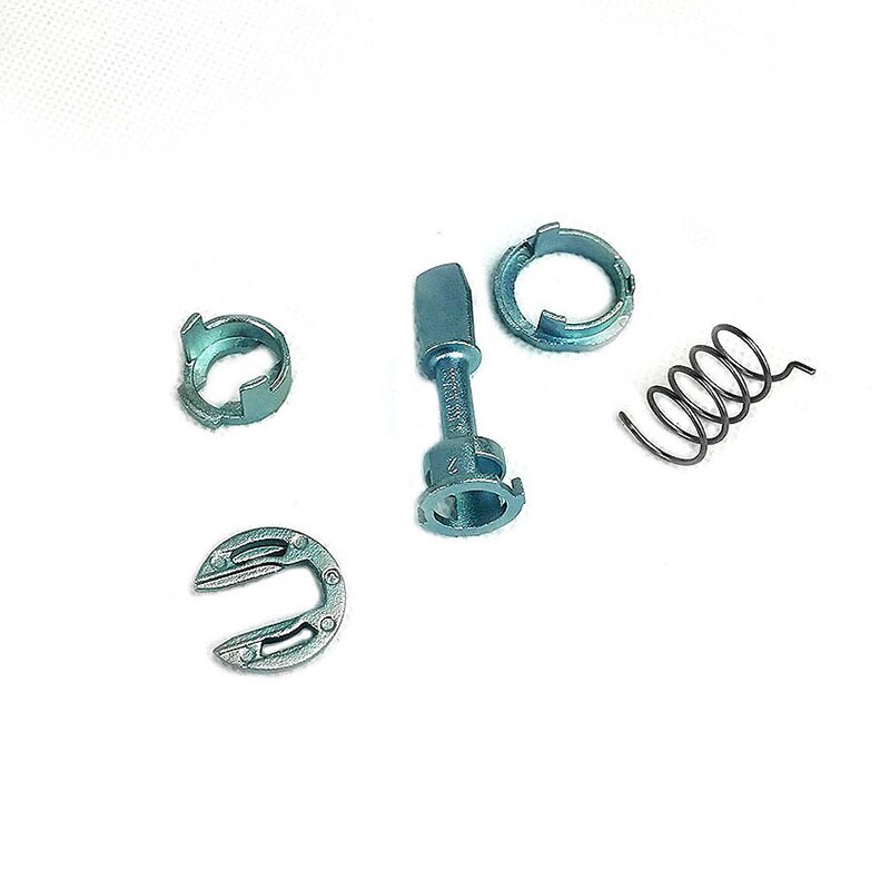 Silver Left Right Door Lock Kit Repair Kit Parts Premium for VW Golf MK4 Door Lock Cylinder 1U0837167