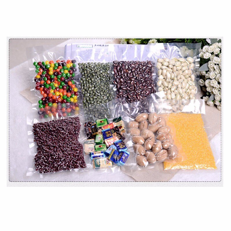 100 stück/viel 10*15 CM Vakuum Beutel für Lebensmittel Sicher PE Material Lebensmittel Sparer Vakuum Versiegelung Taschen für Gesundes Leben Halten Lebensmittel Frisch