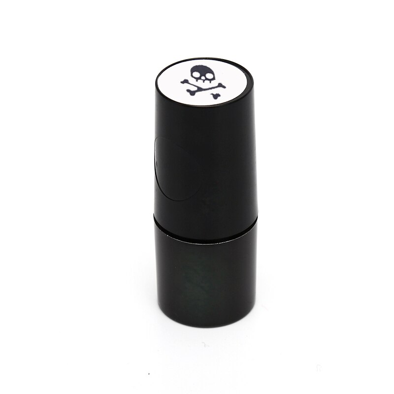 Estampador de bolas de Golf, sello de impresión de plástico de larga duración, secado rápido, multicolor, accesorios de Golf, 1 unidad: Skull