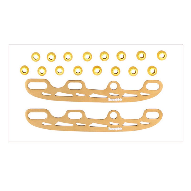 Patín de ruedas de acero inoxidable para niños y adultos, zapatos de patinaje de 3mm de grosor, 290mm, 253mm, cuchilla multiusos, 4 colores, novedad: Golden EUR 26-37