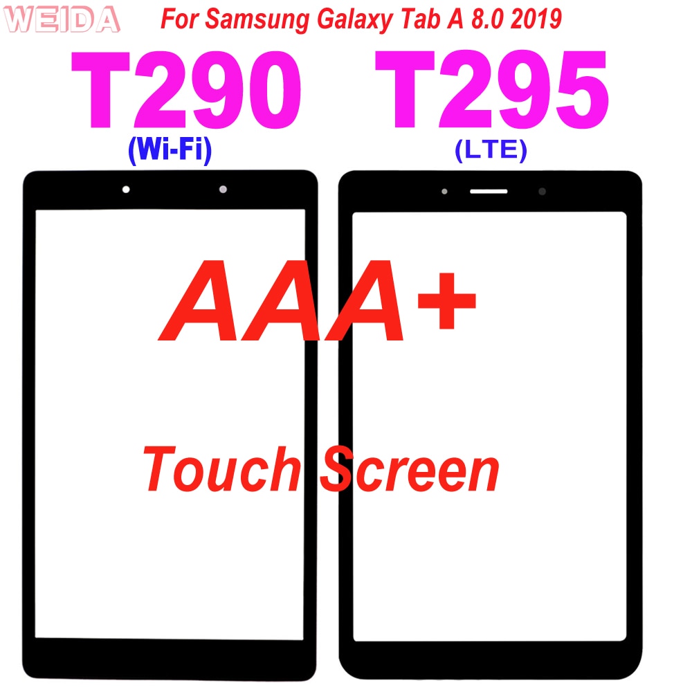 AAA+ 8” For Samsung Galaxy Tab A 8.0 T290 T295 Touch Screen Glass Panel SM-T290 SM-T295 Touch Glass Replacement