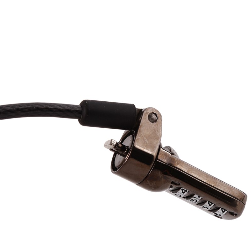 Laptop Lock Anti Theft Key Computer Notebook Travel 4 Digit Monitor Anti-Theft Lock Security Cable Chain