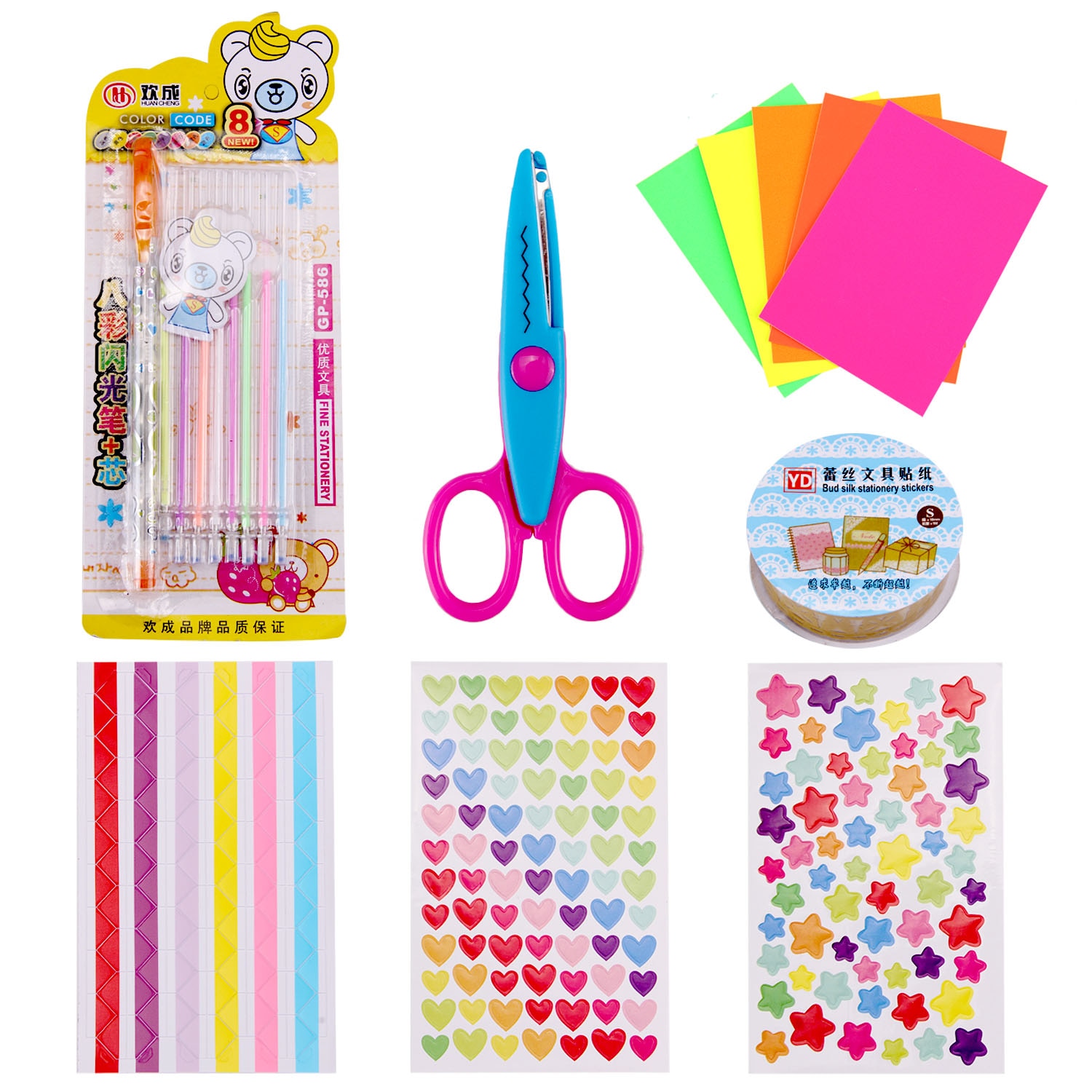 freundlicher DIY Handwerk Bausätze Einschließlich Spitze Band Stifte Aufkleber Schere für DIY Tagebuch Fotoalbum Sammelalbum Explosion Kasten Liefert
