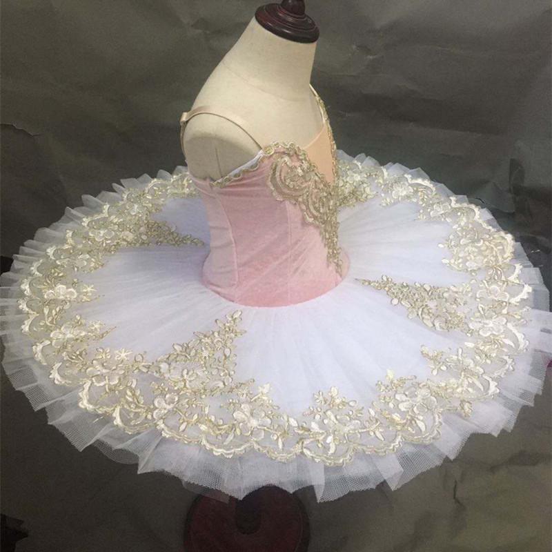 Pink Velvet Ballet Tutus Adult Women Children Kids Ballet Tutu For Girl Pancake Tutu Ballerina Party Ballet Costume