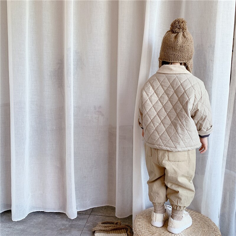garçons filles épaissir manteau veste enfants hiver manteaux vestes enfants vêtements survêtements