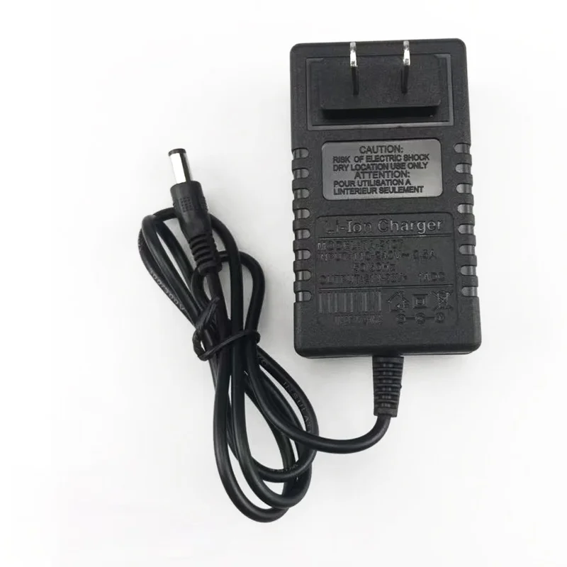 Universele oplader 21V wisselstroomadapter oplader met EU-stekker en US-stekker Geschikt voor lithium-elektrische boormachine/stroomschroevendraaier