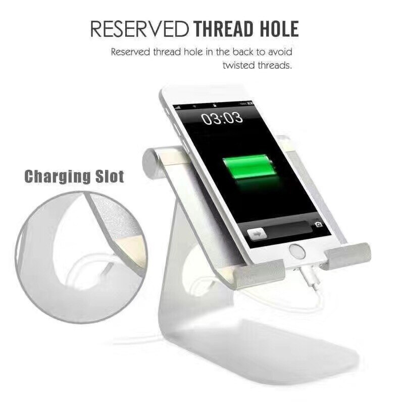 Universal Tablet Cooling Stand - Aluminum Holder for 7-10 inch iPads & Tablets