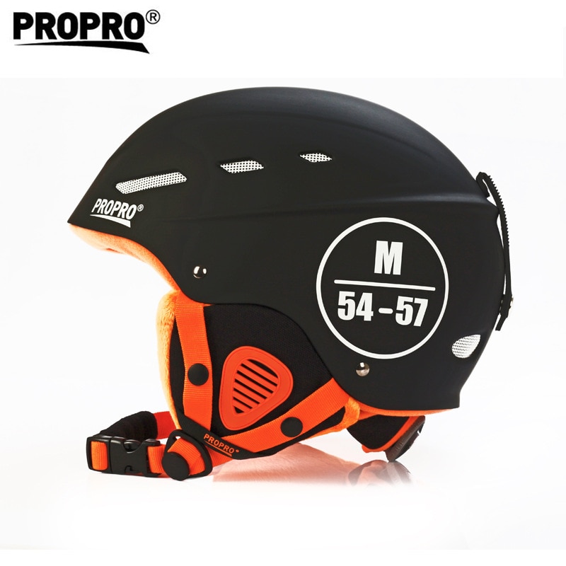 Propr Ski Helm Outdoor Veiligheid Abs + Eps Ski Snowboard Schaatsen Skateboard Volwassen Mannen Vrouwen Winter Warm Sport Oorbeschermer Warm helmen