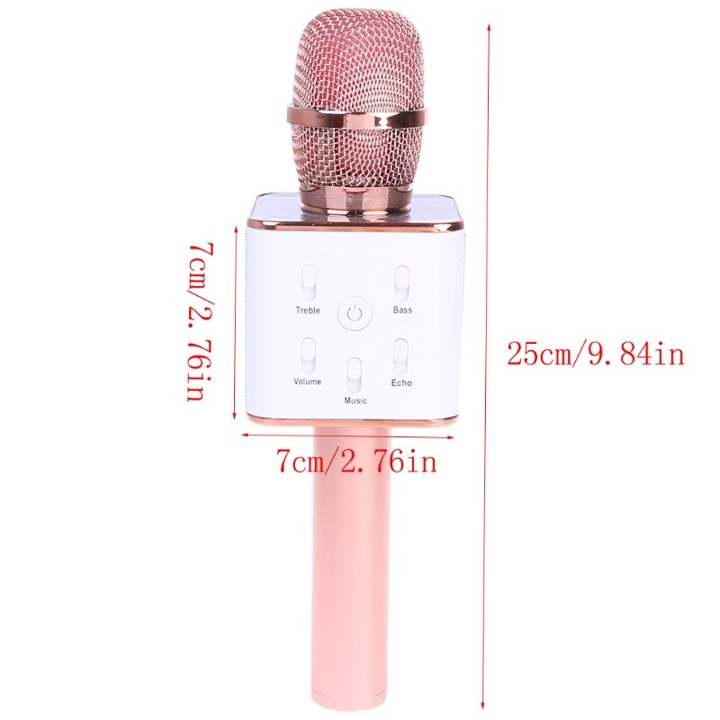 Wireless Karaoke Microphone Bluetooth Speaker Trac Grandado