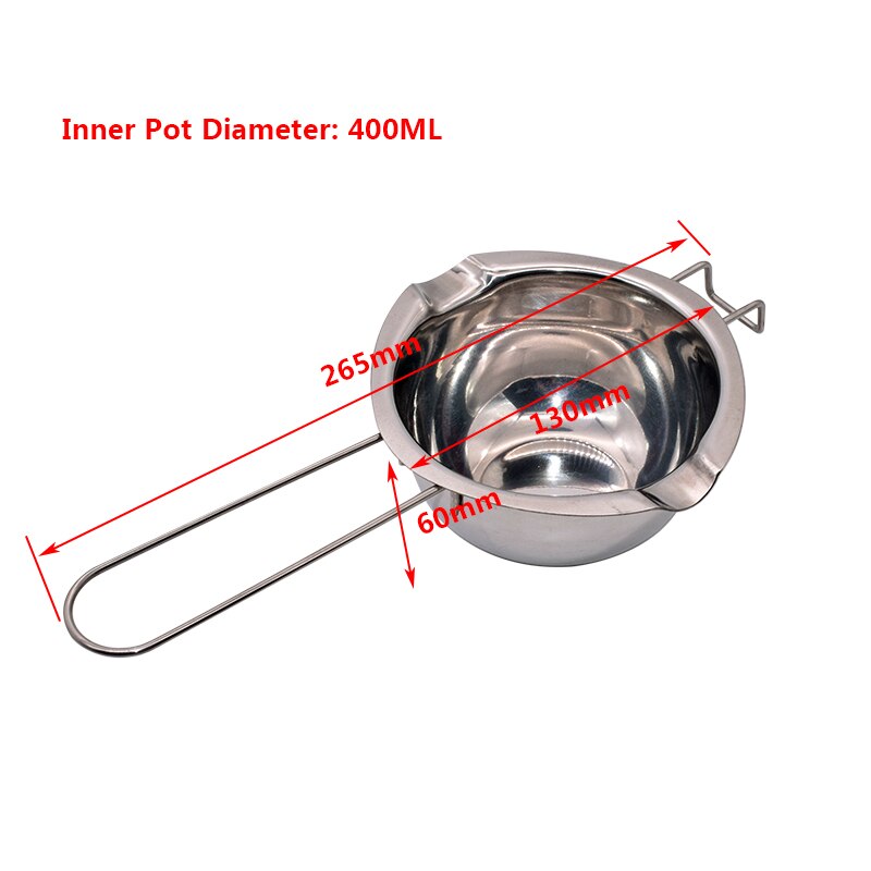 1Set Mini Electric Heater Stove with Beeswax Melting Pot Candle Making Beeswax Melter Beeswax Heateter Wax Melting DIY Candle: 1PCS Inner Pot