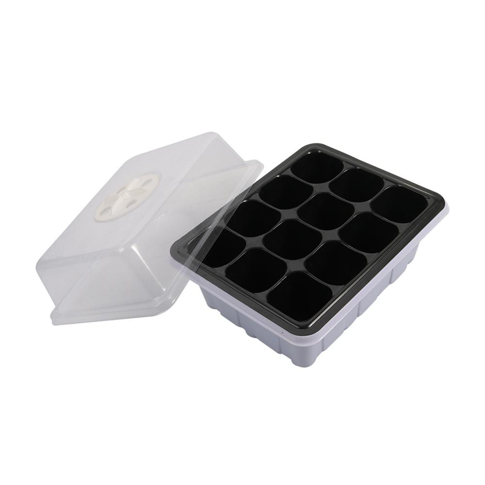2 Pcs 6 Cell 12 Cell Cultivation Box with Breathable Holes Home Garden Germination Nursery Pot Succulents Seedling Grow Box