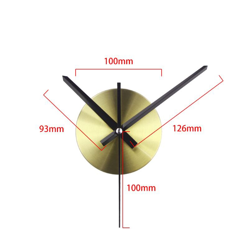 Brief DIY Clock Needles Quartz Mechanism Hour Hands Accessories for 3D Wall Clock Modern Home Decor