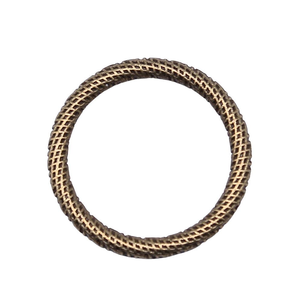 Wysiwyg 4 pçs encantos círculo 29mm 2 cores antigo prata cor bronze antigo pingente círculo encantos jóias descobertas