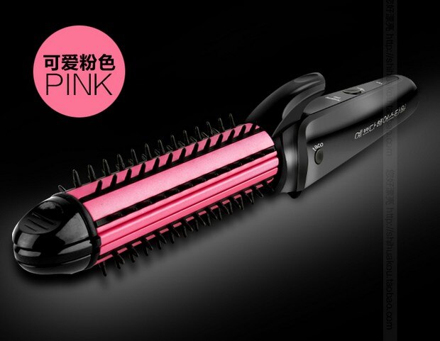 3 in 1 Styling Tool hair curler Multi Straightener Hair Curling Iron Brish Hair Styler Wavy Roller magic curler: Default Title