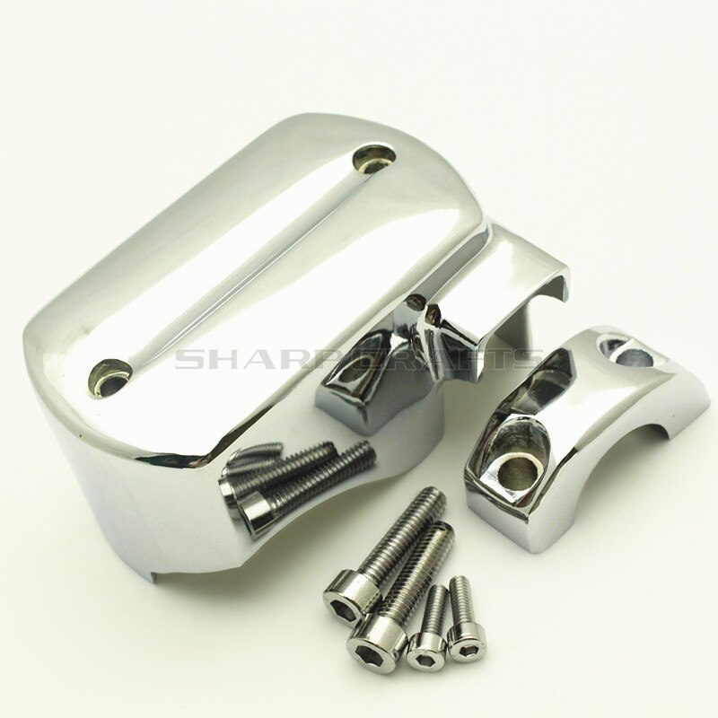 Cubierta de depósito de cilindro maestro de freno delantero de motocicleta de para Yamaha Dragstar v-star DS400 650 XVS400 650 1100