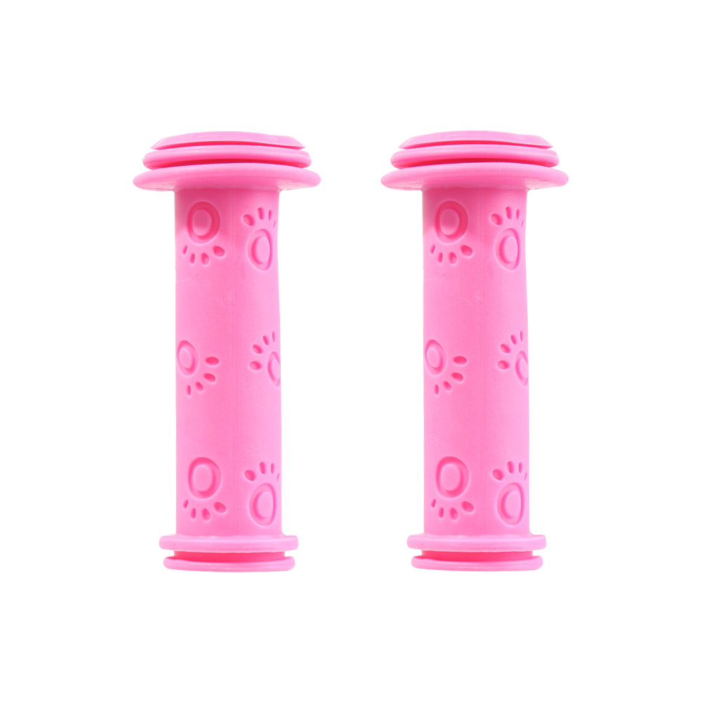 Rubber Grip Handle Bike Handlebar Grips Cover Anti-skid Bicycle Tricycle Skateboard Scooter For Child Kids Universal Scooter