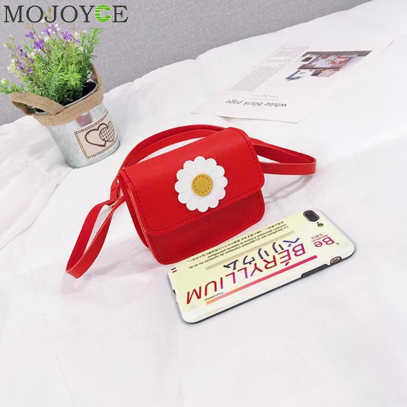 Bébé filles fleur Sac de messager enfants porte-monnaie Sac à main kawaii épaule sacs à bandoulière Sac A Dos bolsas feminina Mujer