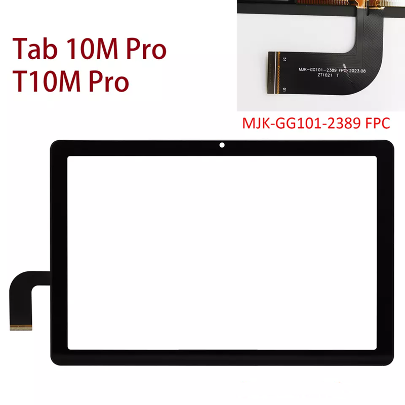 10.1Inch Black For Vortex Tab 10 T10M Pro Plus T10 Tab 8 Tablet Capacitive Touch Screen Digitizer Sensor External Glass Panel: black