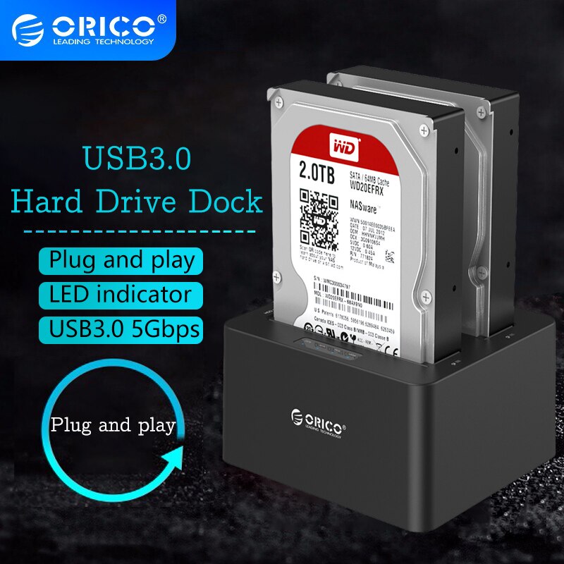 Boîtier de disque dur interne HDD 2.5/3.5 pouces,  – Grandado