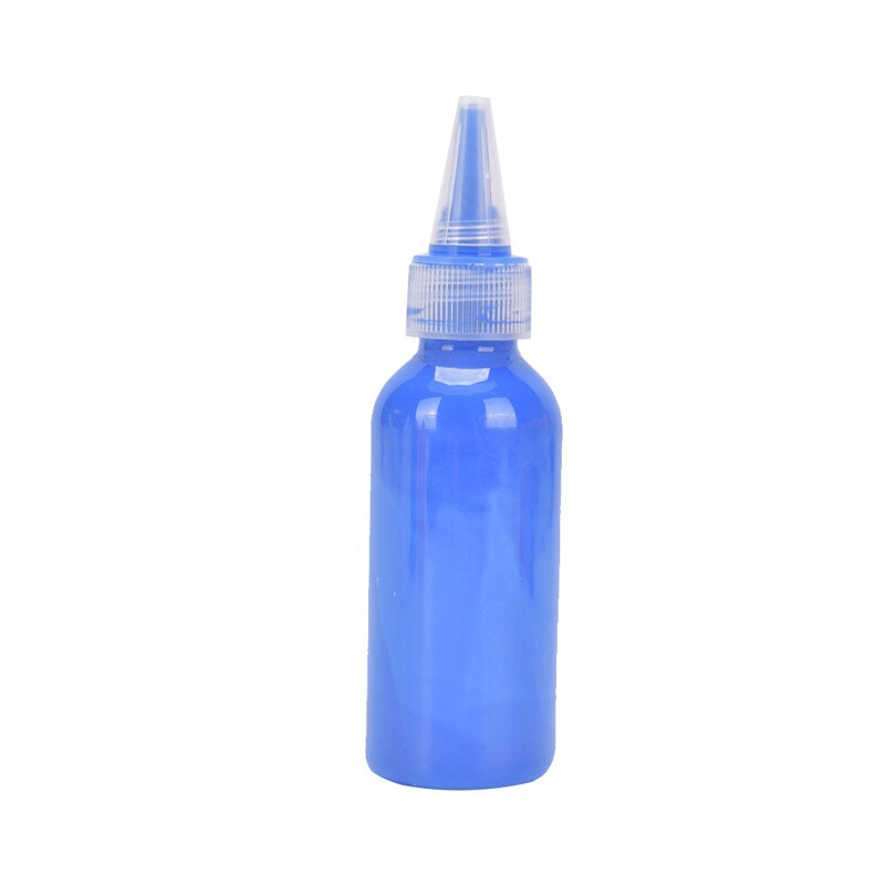 60Ml Verf Metallic Acryl Verf Waterdichte Niet Vervaagd Voor Beeldhouwwerken Coloring Diy Hand Kleding Geschilderd Graffiti Pigmenten: Blue