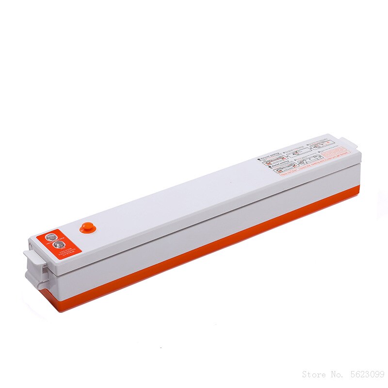 Portable Food Vacuum Sealer Packaging Machine Household Film Sealer Vacuum Packer Electric Food Vaccum Sealer: A / EU Plug