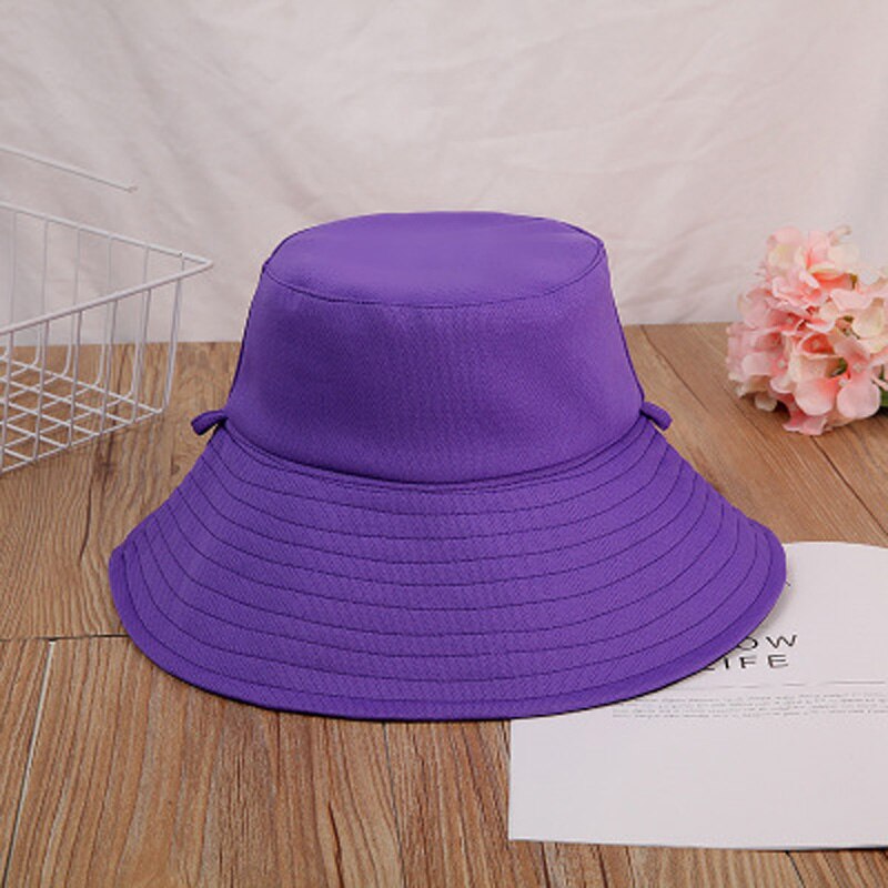 Summer woman Anti-UV Panama Summer Sun Cap Viseira For both sides caps cotton Beach Hats For Women Hat Female Lady Bucket Hat