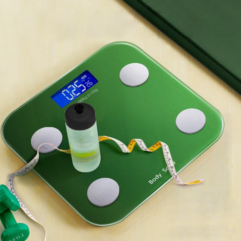 Balance de graisse corporelle Bluetooth, analyseur de Composition imc avec application pour Smartphone
