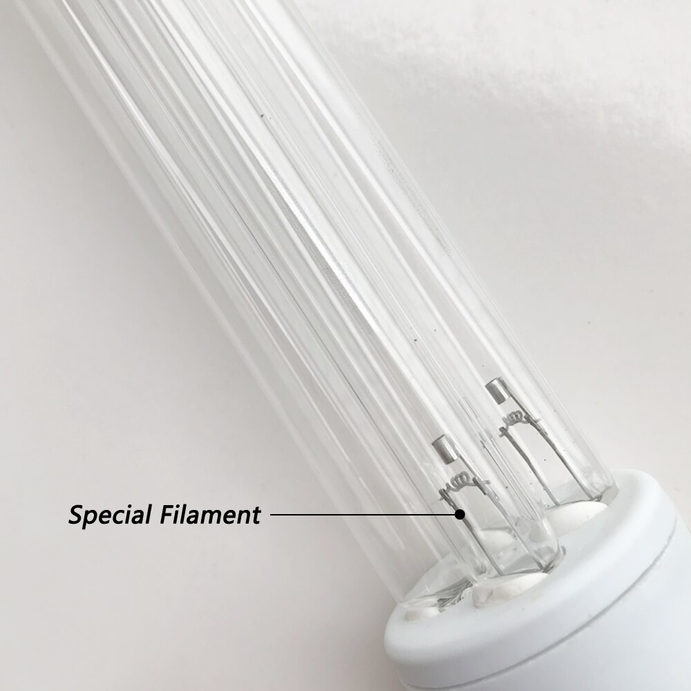 Ultraviolet led micro ozon desinfectielamp buislamp ultraviolette lampen + lamphouder us eu stekker 15w 20w e27 kwarts uv-licht