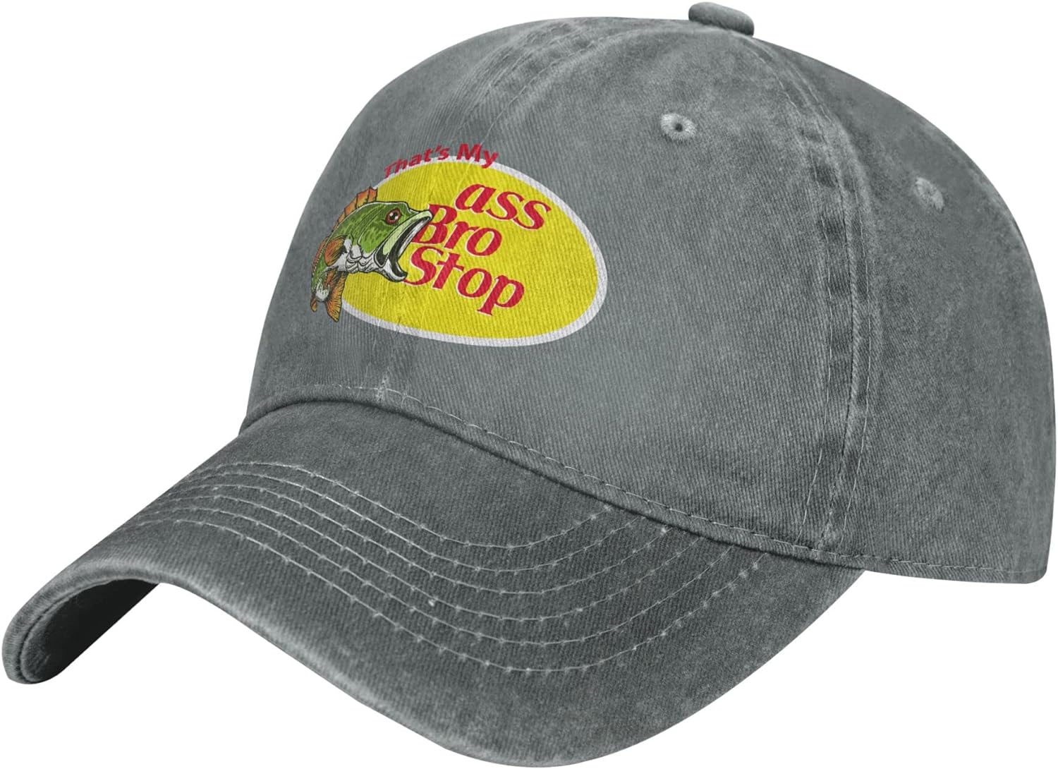 That's My Ass Bro Stop Hat Vintage Dad Hats Baseball Cap: Dark purple