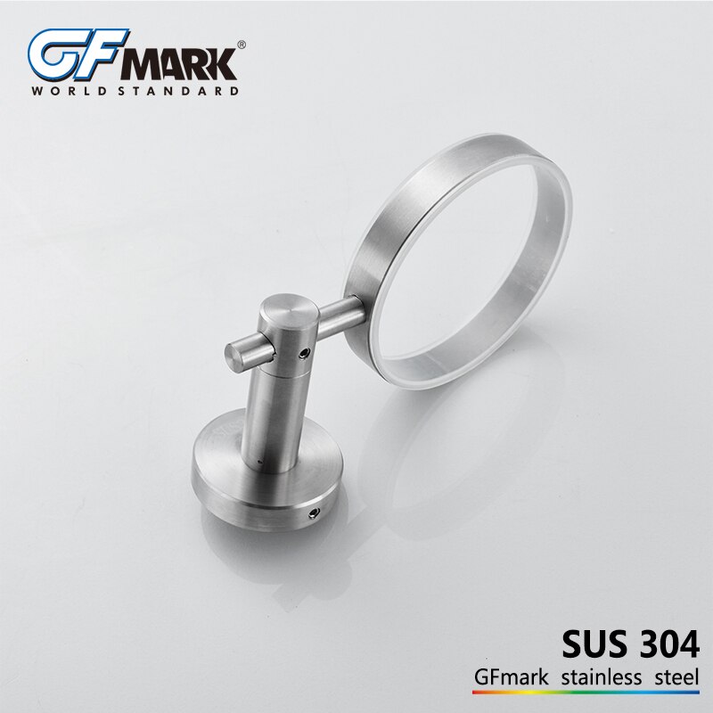 GFmark Wc Borstel Houders Met Frosted Glas SUS304 Rvs Escobilla Wc Borstel Houder Badkamer Accessoires