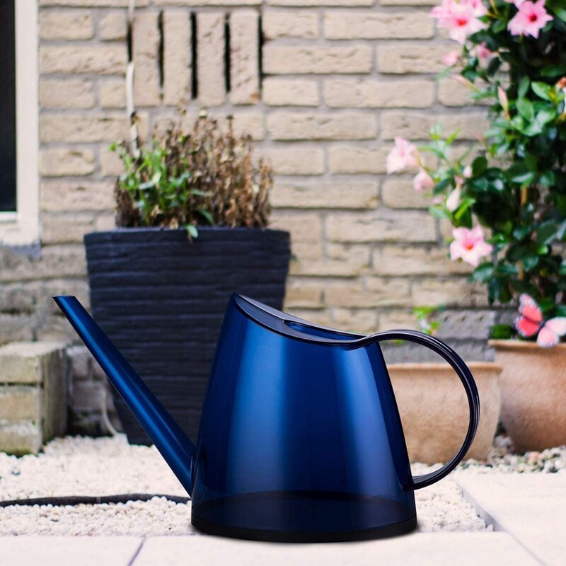 1.5L Watering Can with Long Nozzle, Can Be Suitable for Indoor and Outdoor Watering Plants and Potted Flowers, Blue