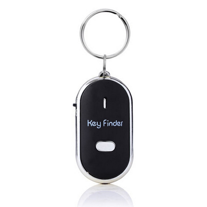 Anti-Lost Wireless Smart Activity Trackers Key Finder Locator Keychain Whistle LED Light Torch Controlled Sound Control