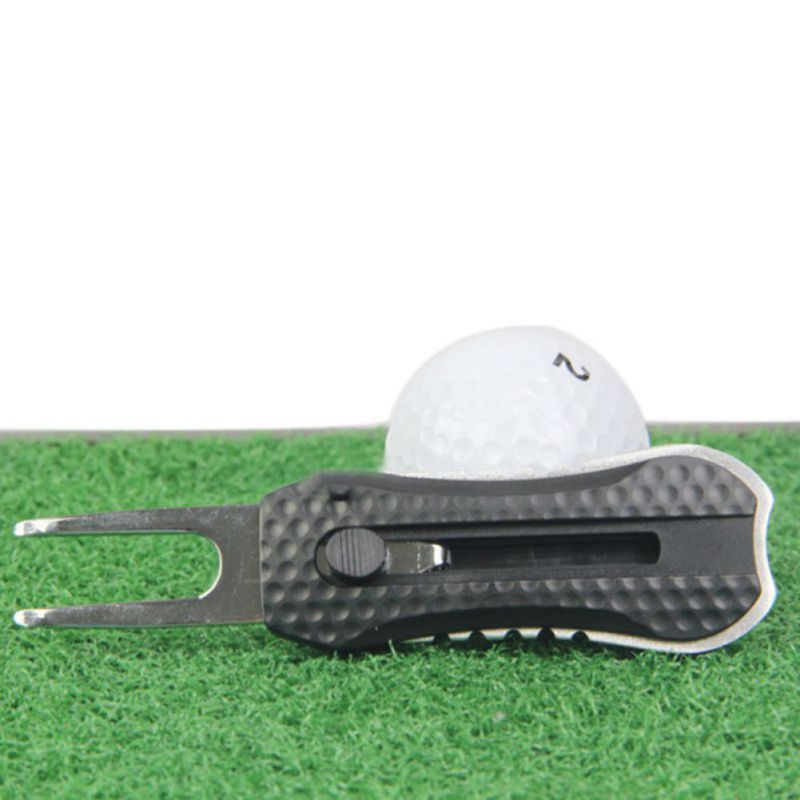 Golf Pitch Cleaner Mini Opvouwbare Golf Pitchfork Grandado